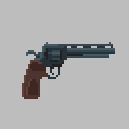 ArtStation - Revolver Pixel Art Sprite