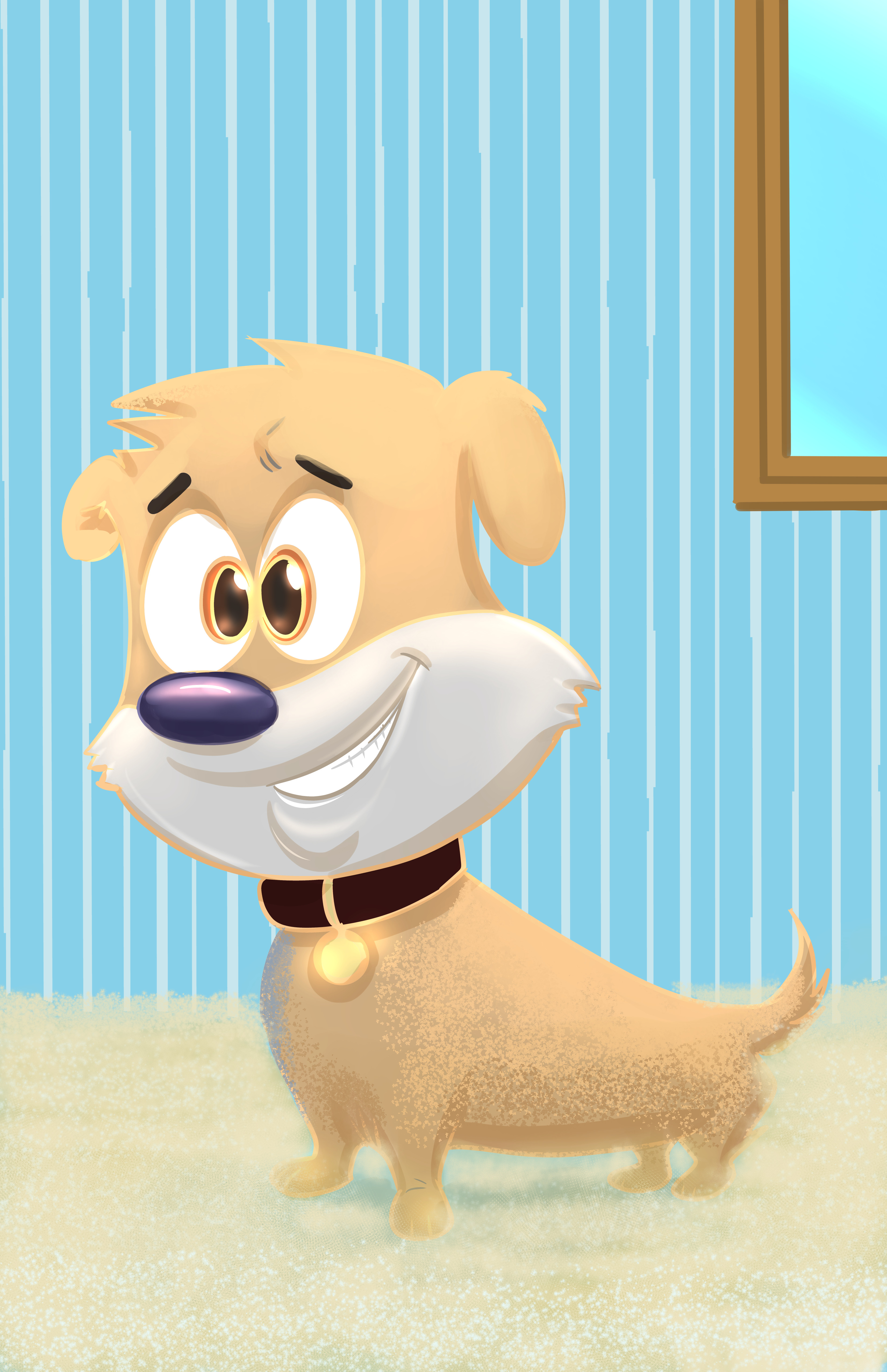 ArtStation - Cartoon Dog