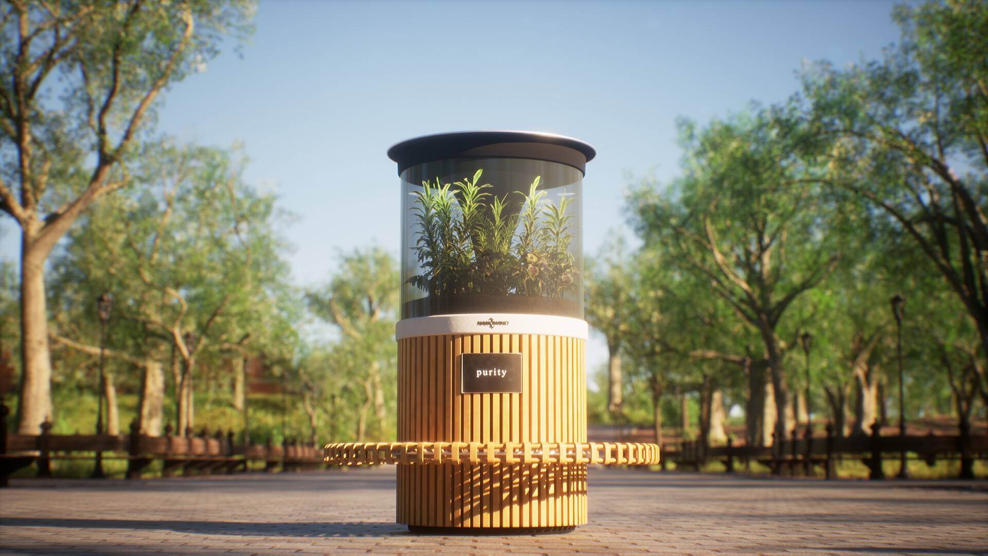 ArtStation Purity. Outdoor Air Purifying