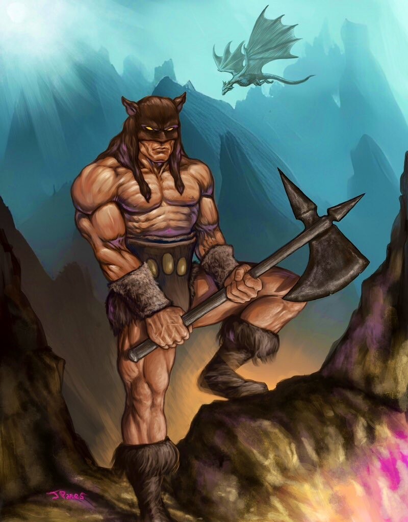 ArtStation DarkWolf Character From The Animated Movie Fire Ice artstation-darkwolf-character-from-the-animated-movie-fire-ice