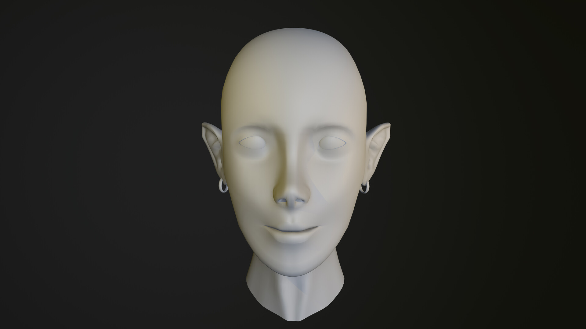 ArtStation Elf Face Model