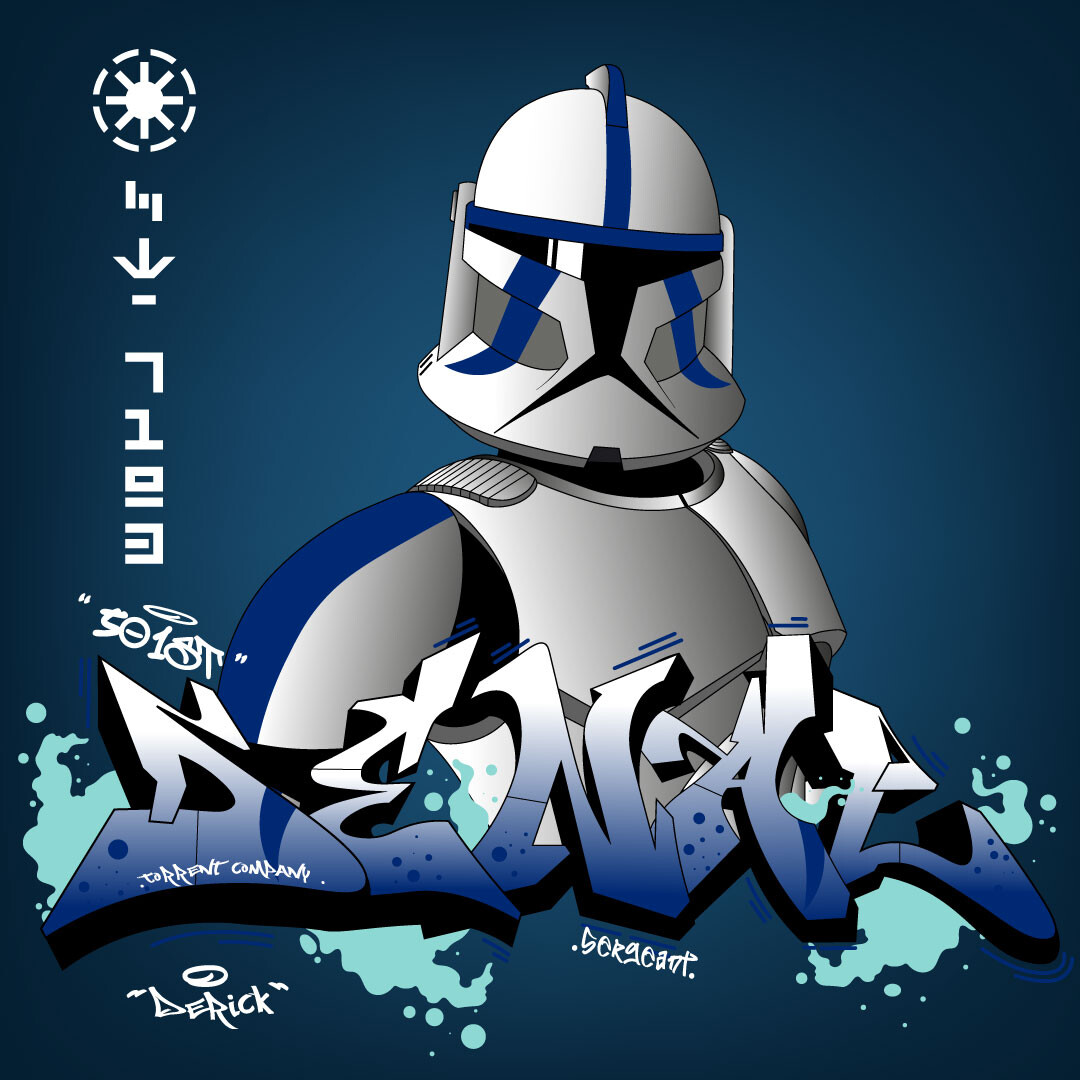 Clone trooper denal top