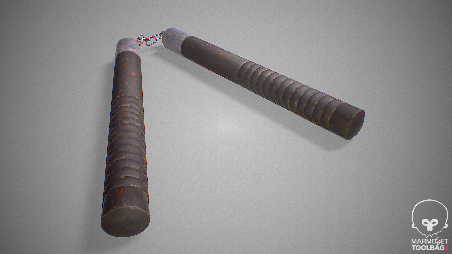 ArtStation Nunchaku wood/Metal Nunchaku