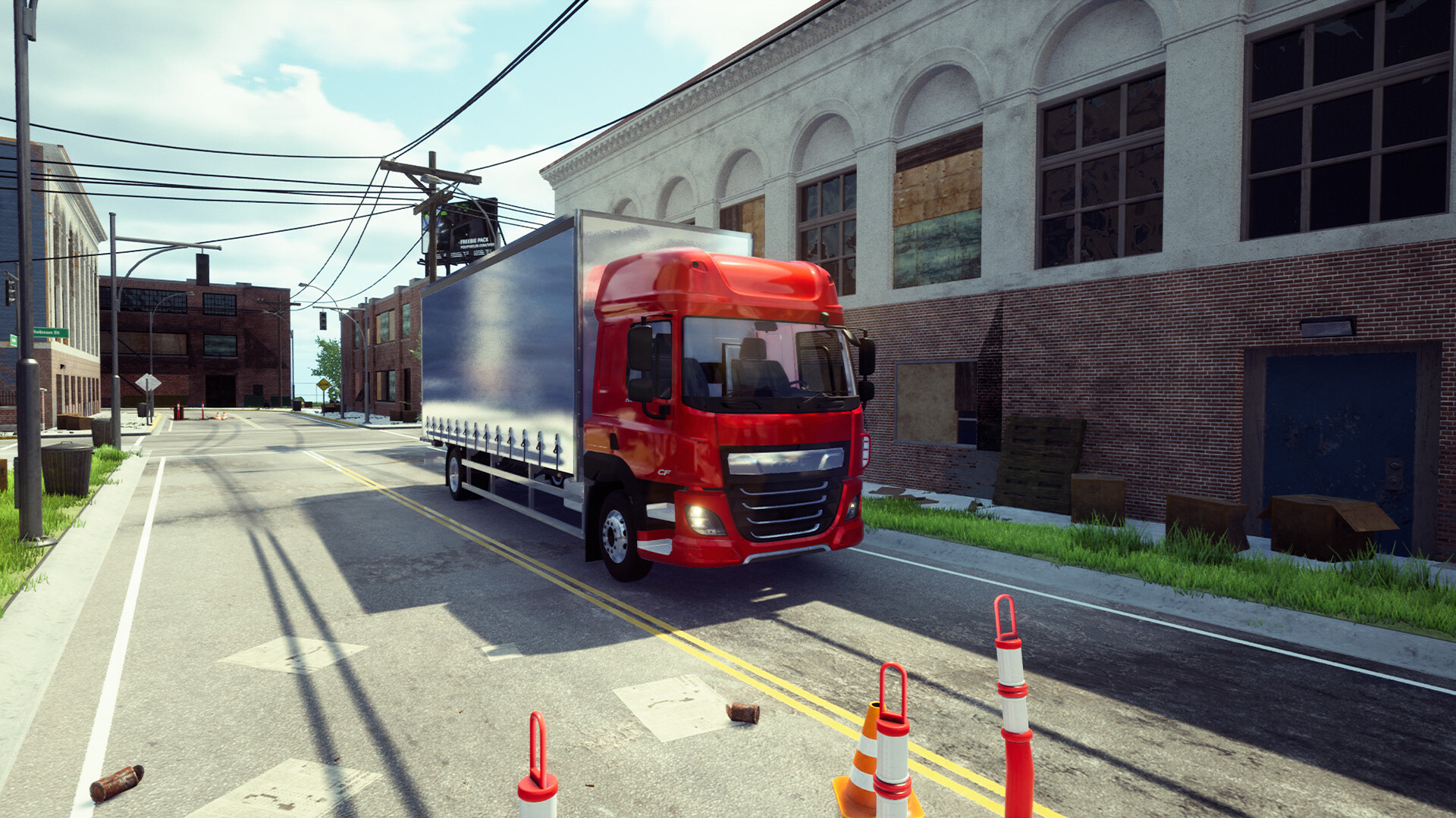 ArtStation Euro Truck Game Screenshot