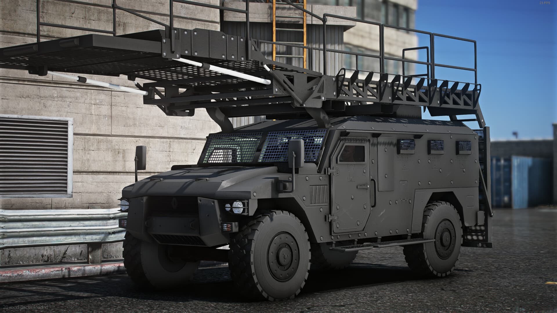 ArtStation Renault Sherpa (game ready / GTA5)