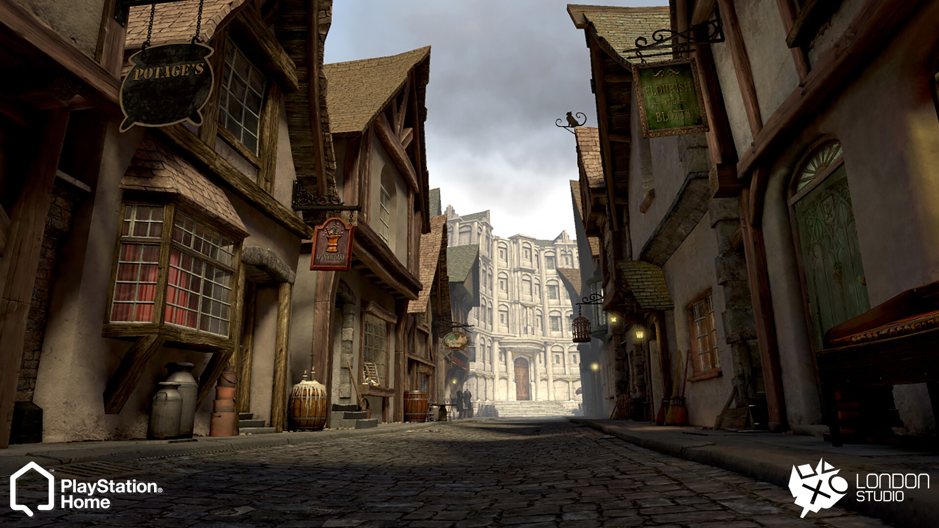 ArtStation - Playstation Home Pottermore