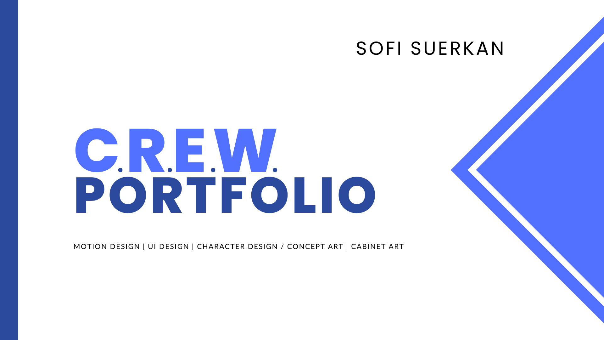 ArtStation - C.R.E.W. Portfolio