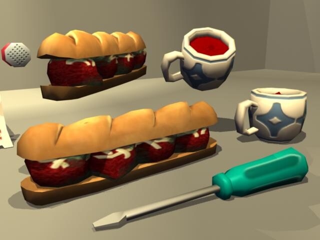 Telltale Games - Sam &amp; Max Save the World  -  game objects