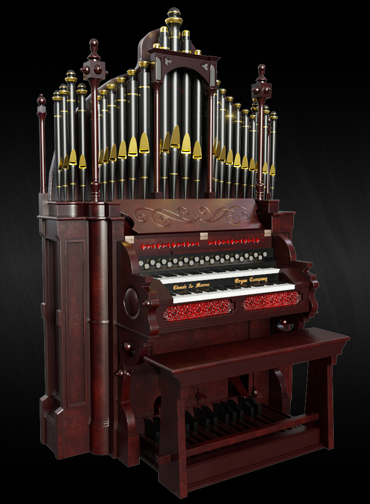 House pipe organ 2025