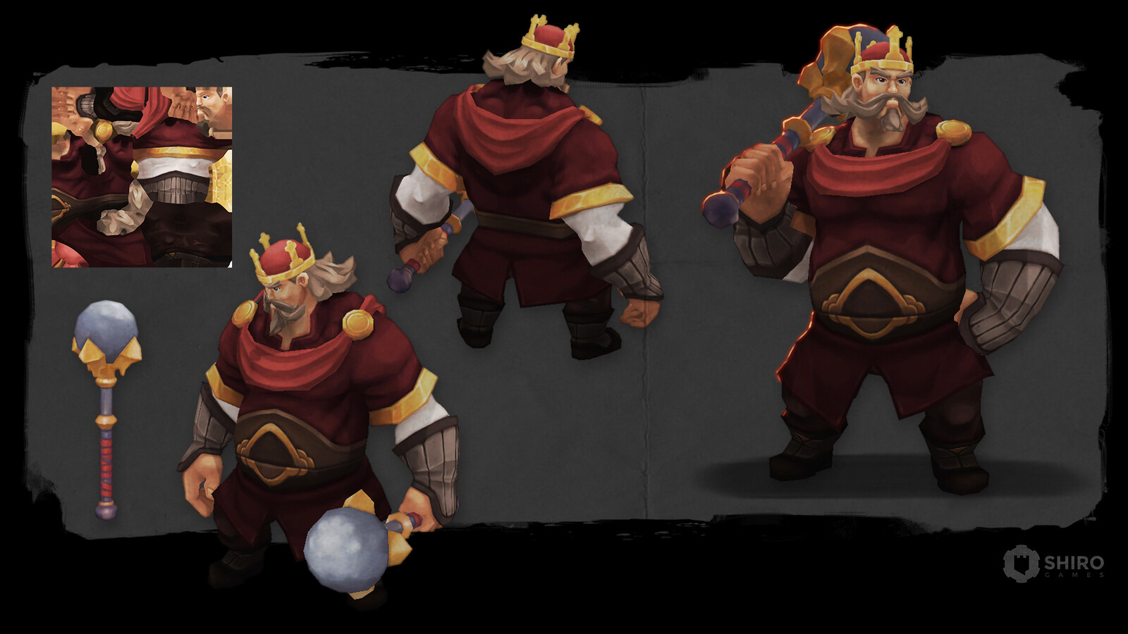 3D Models - Gayant (Warchief of the giant's clan) 