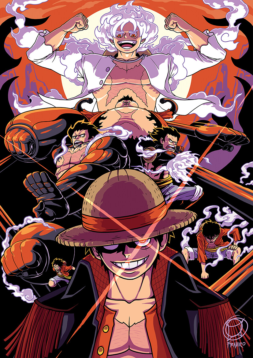 Zero Studio One Piece Dressrosa Gear 4 Luffy