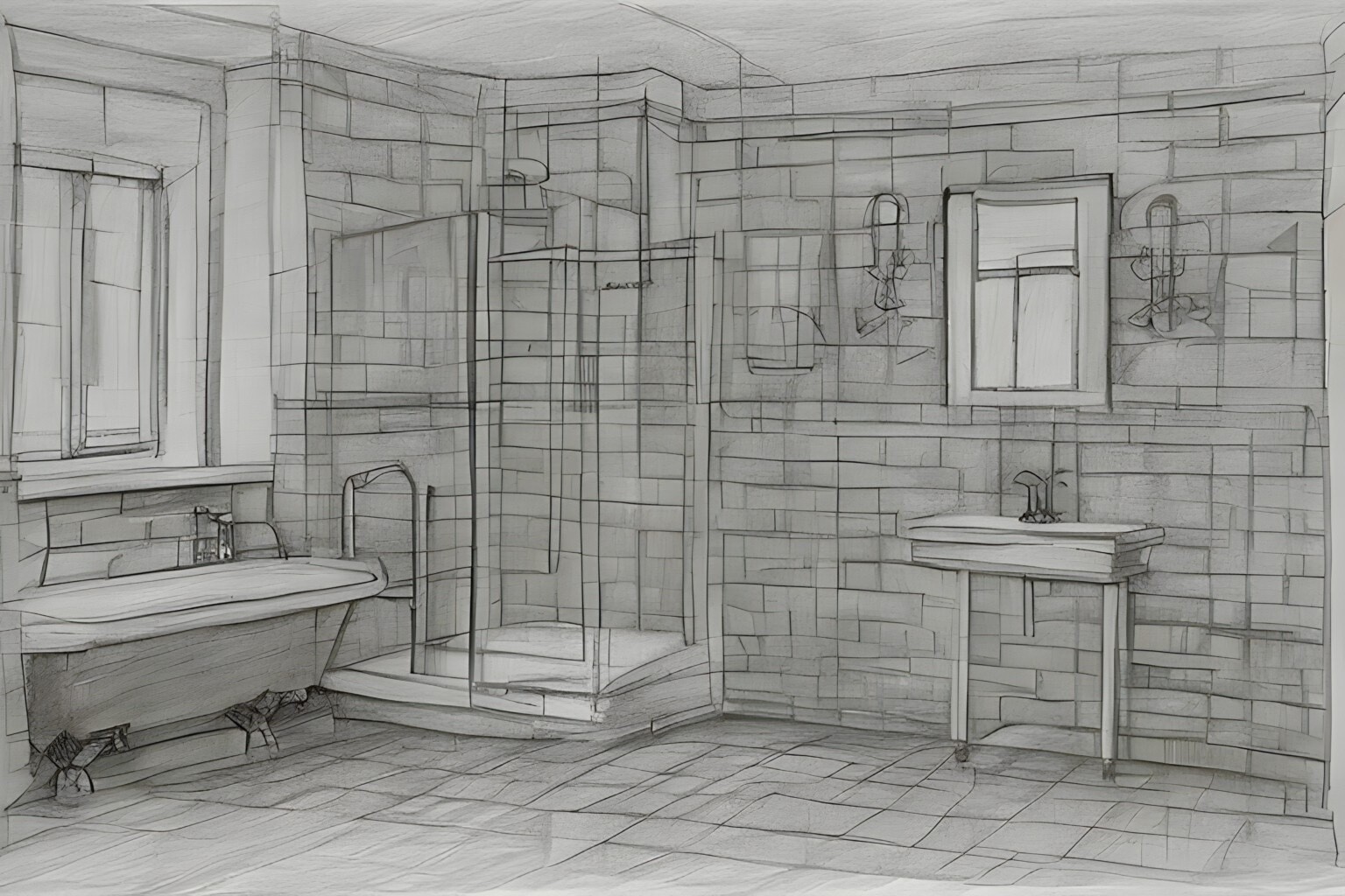 ArtStation - Bathroom Designs