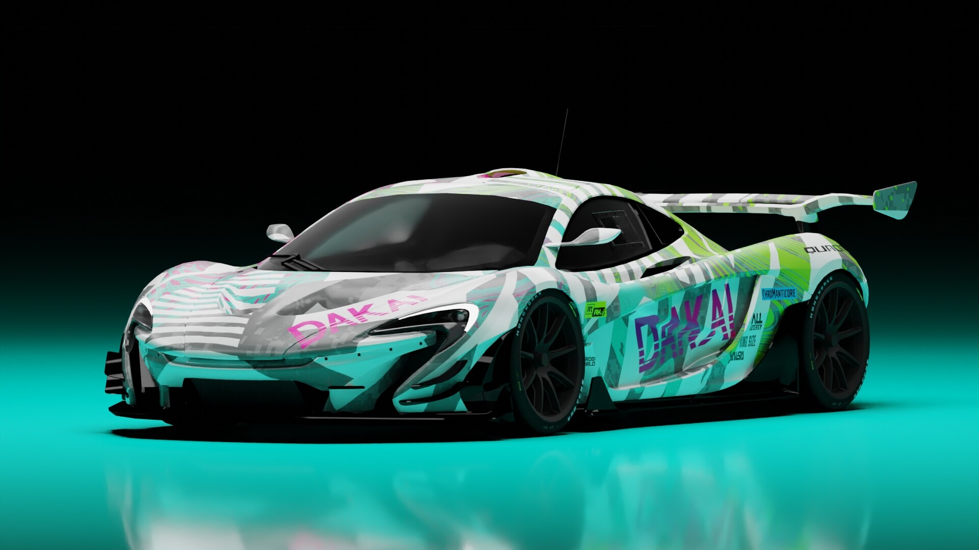 Premium AI Image | hyper car auto anime futuristic illustration mystical  fantasy art glowing digital