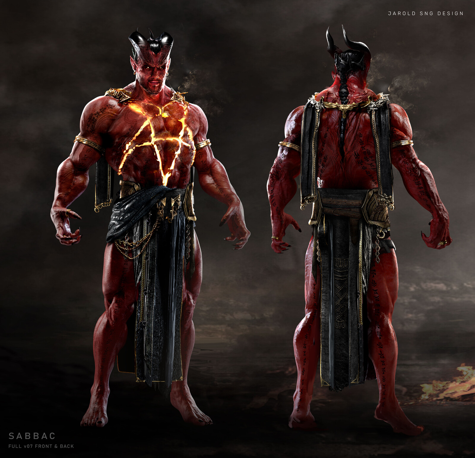 BLACK ADAM 2022 : Sabbac Designs