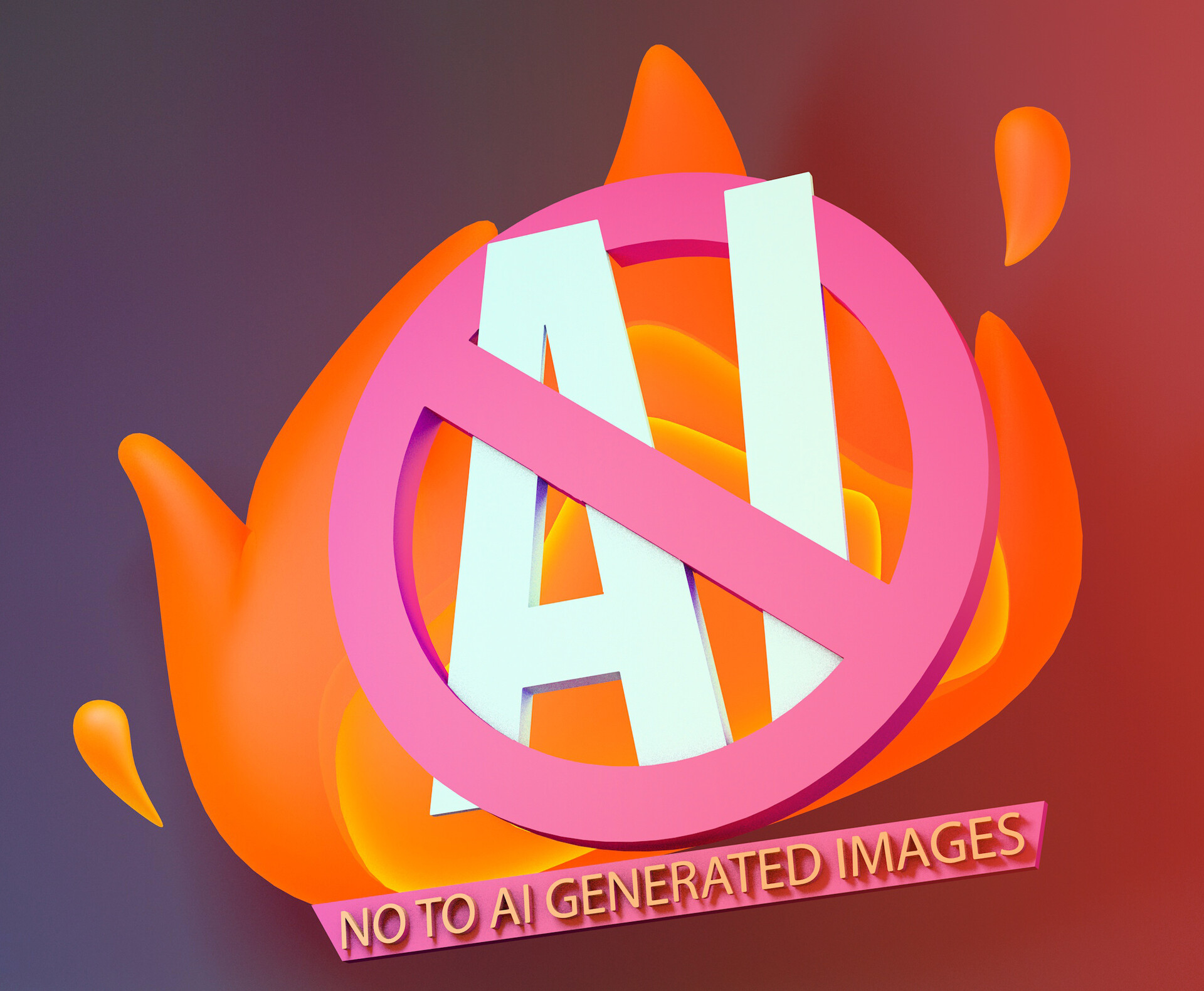 ArtStation - Ai art is stealing, Protect your artists Artstation