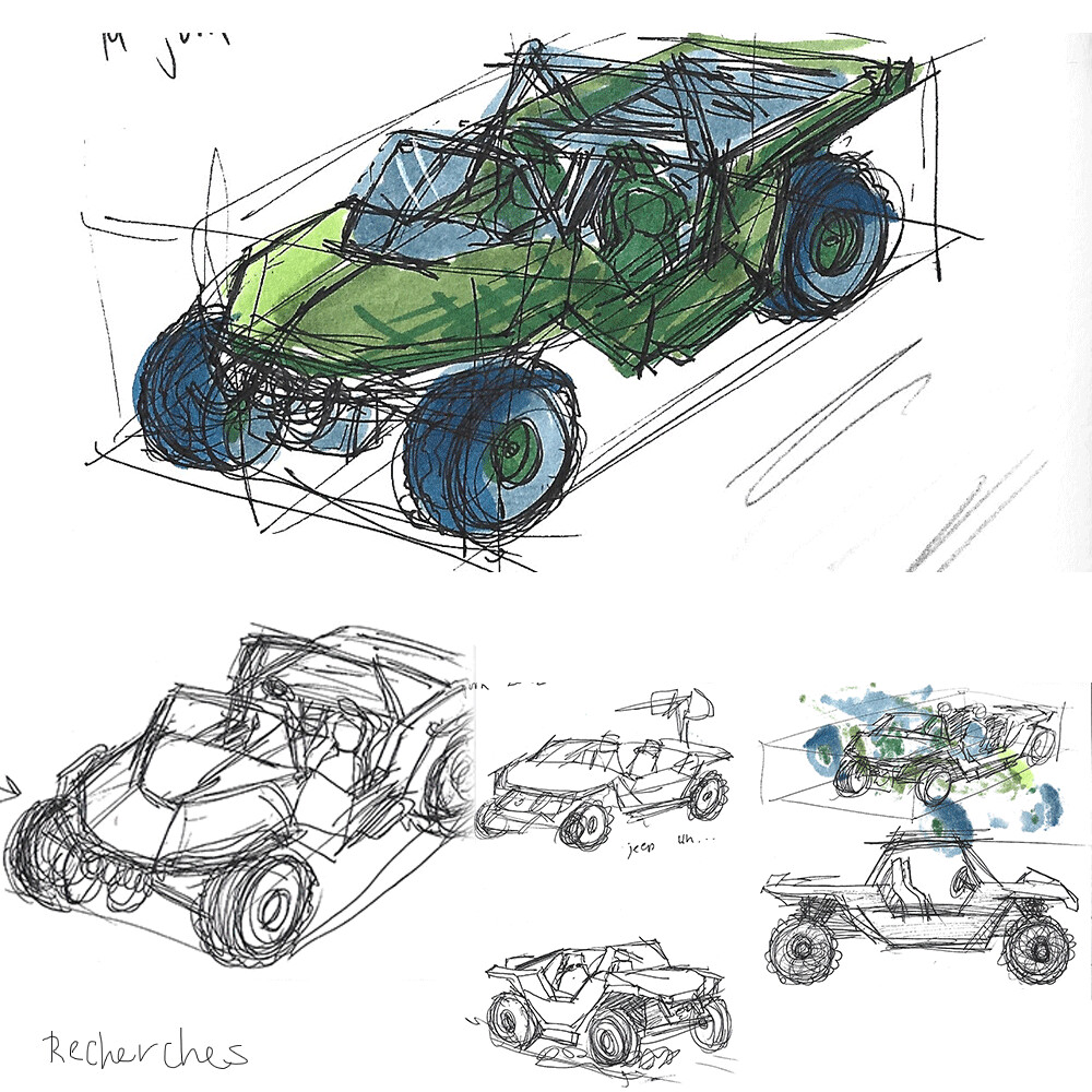 Halo Warthog Drawing