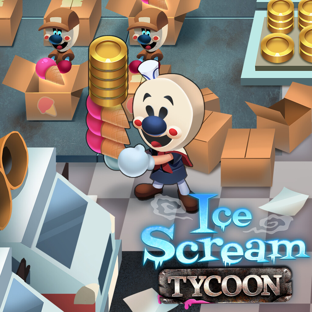 ArtStation - Ice Scream Tycoon Game Art