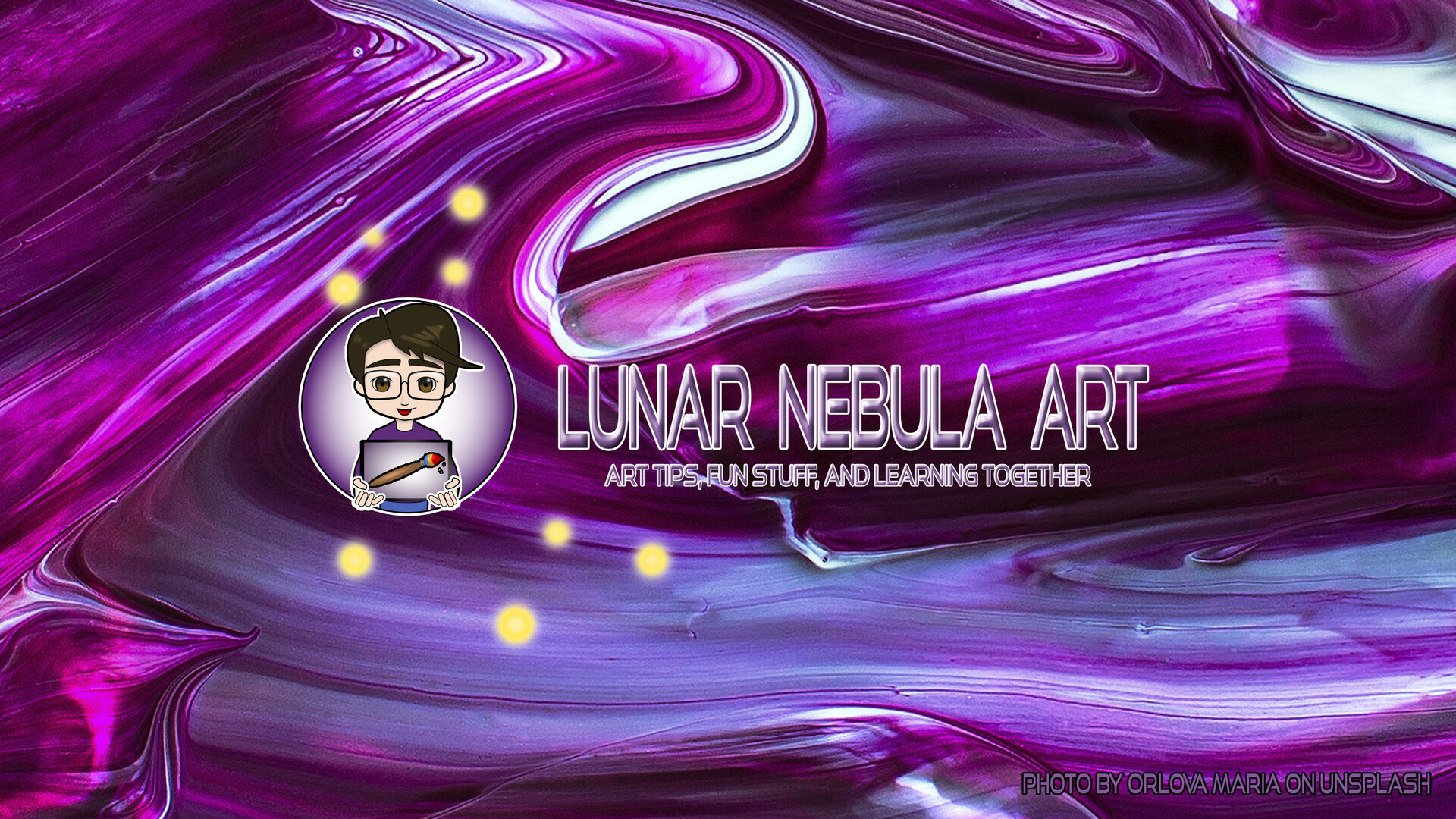 Brian Petrilli YouTube Social Media Graphic Designs Lunar Nebula