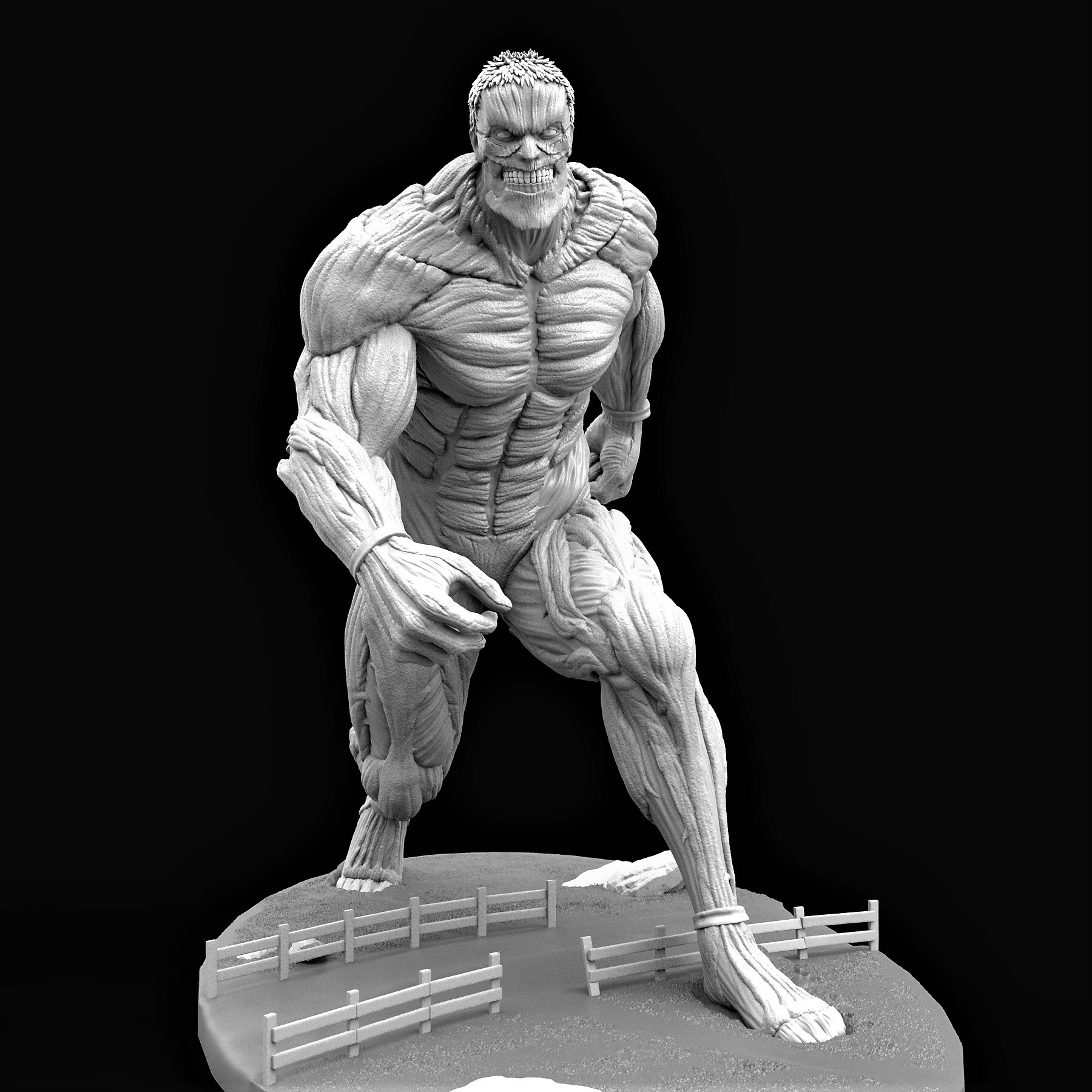 ArtStation Armored Titan
