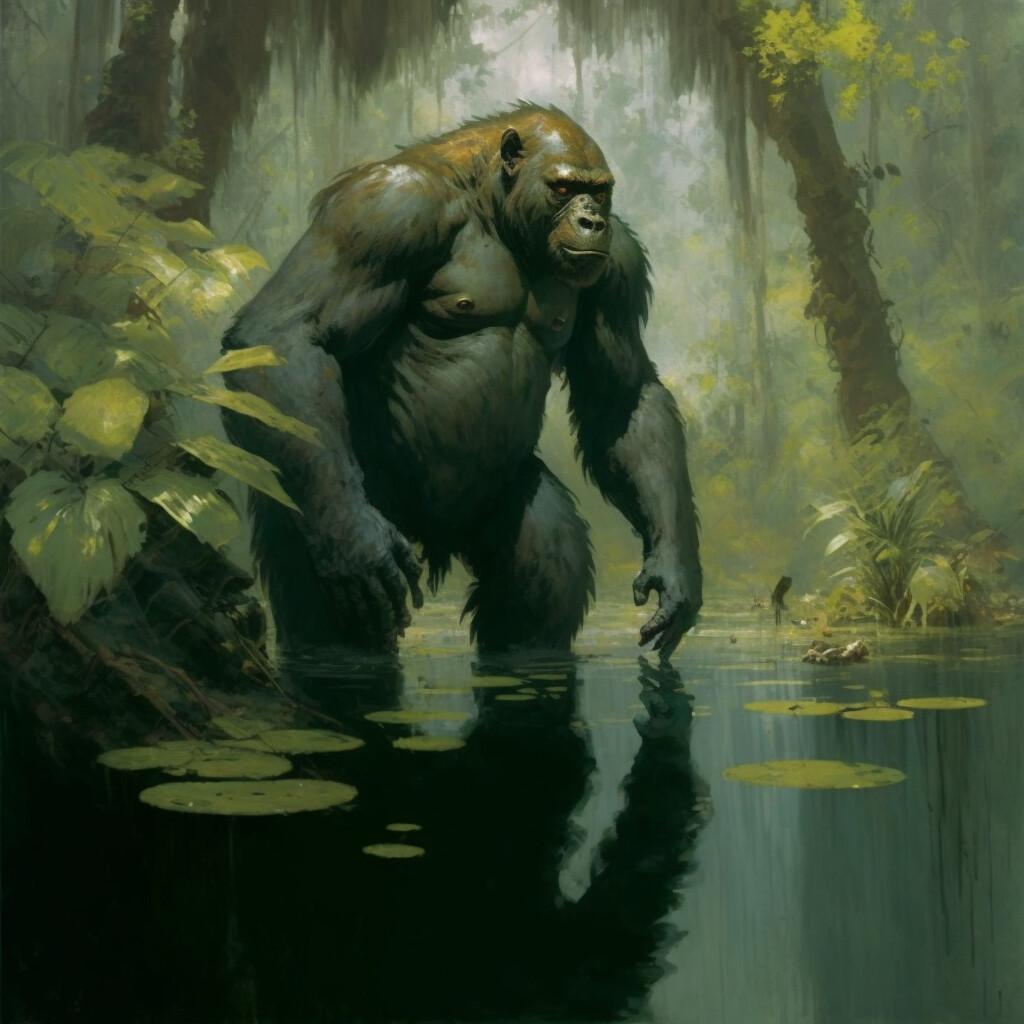 Skunk Ape Chimpanzee