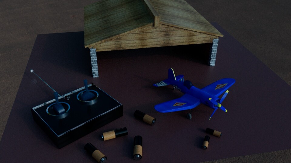 Toy Corsair Model 