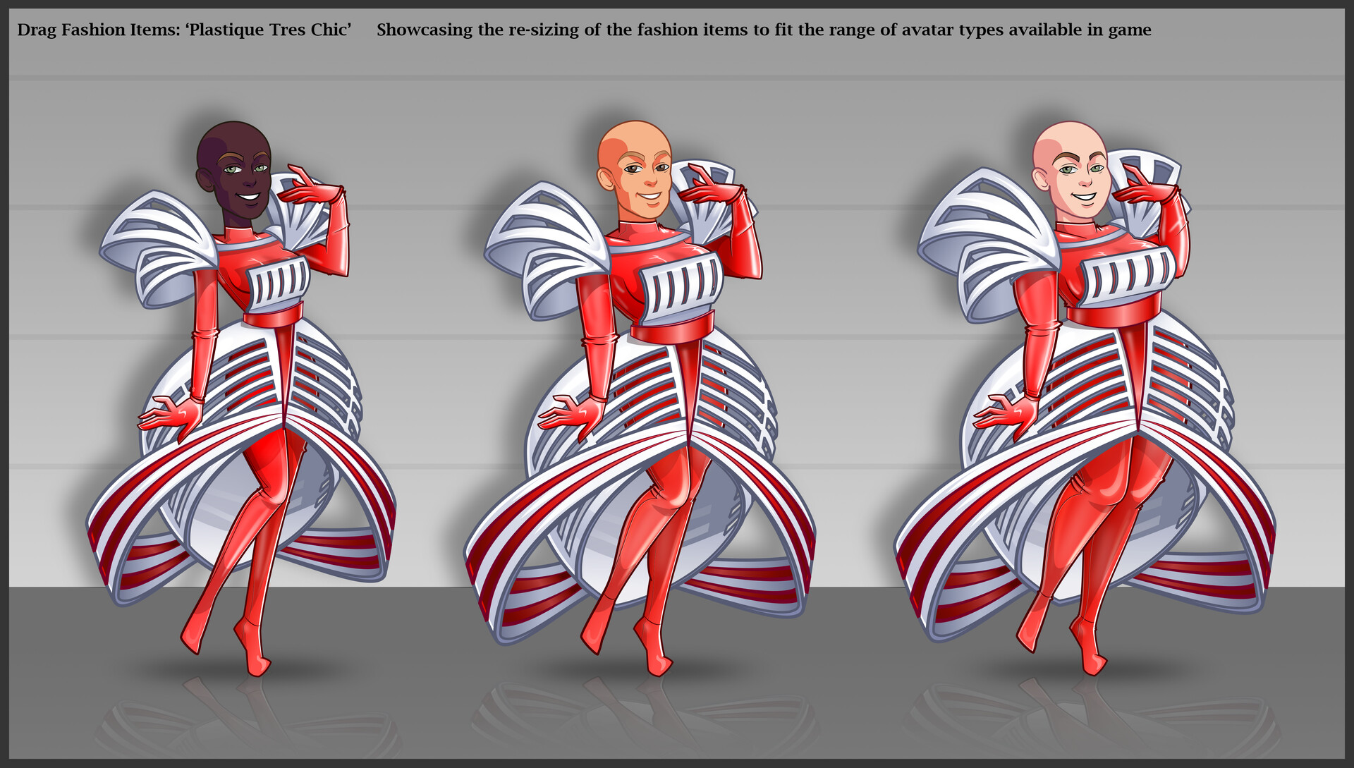 Connor James - Rupaul's Drag Race: Superstar, sample works.