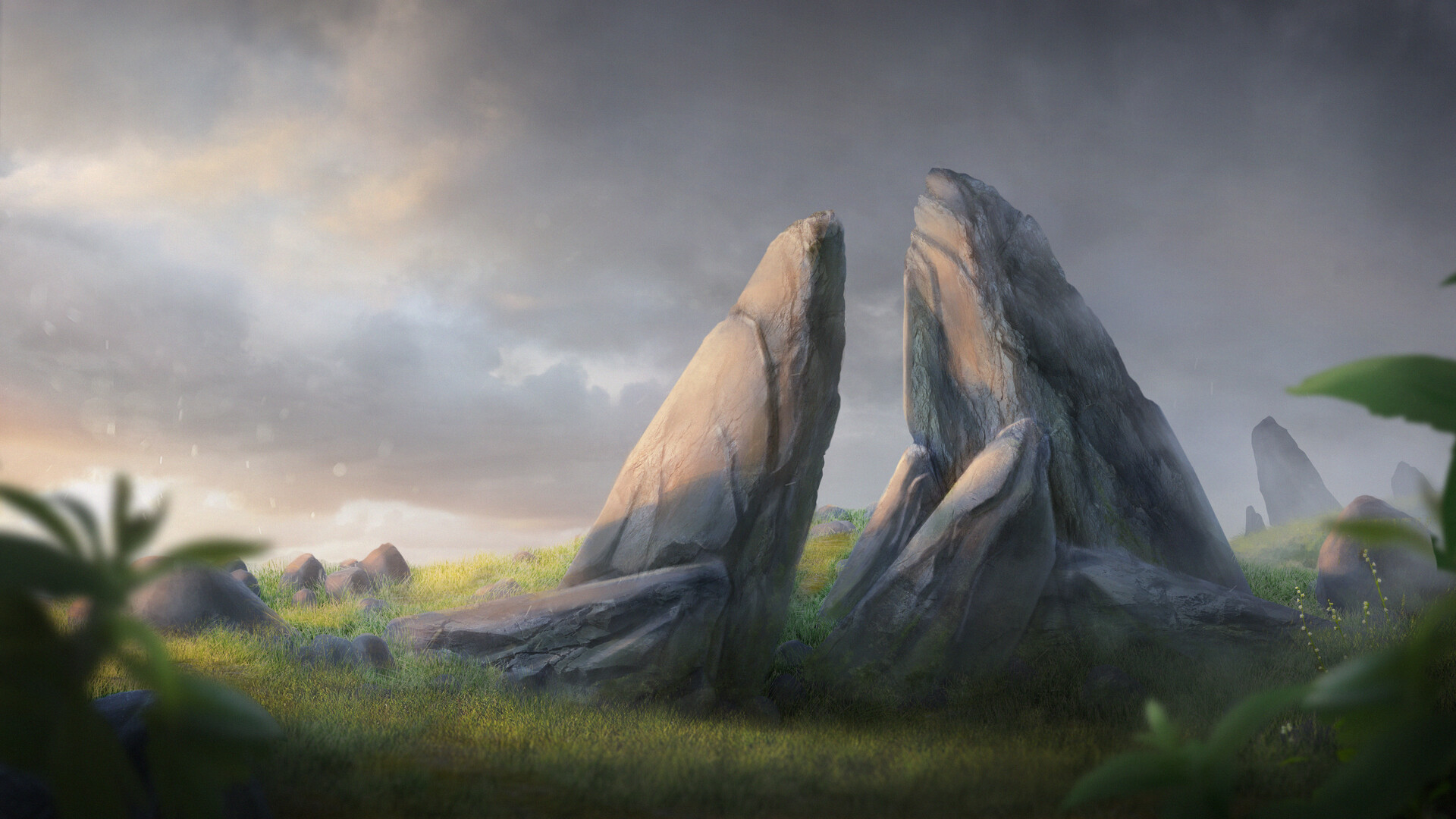 ArtStation - Rock Sanctuary