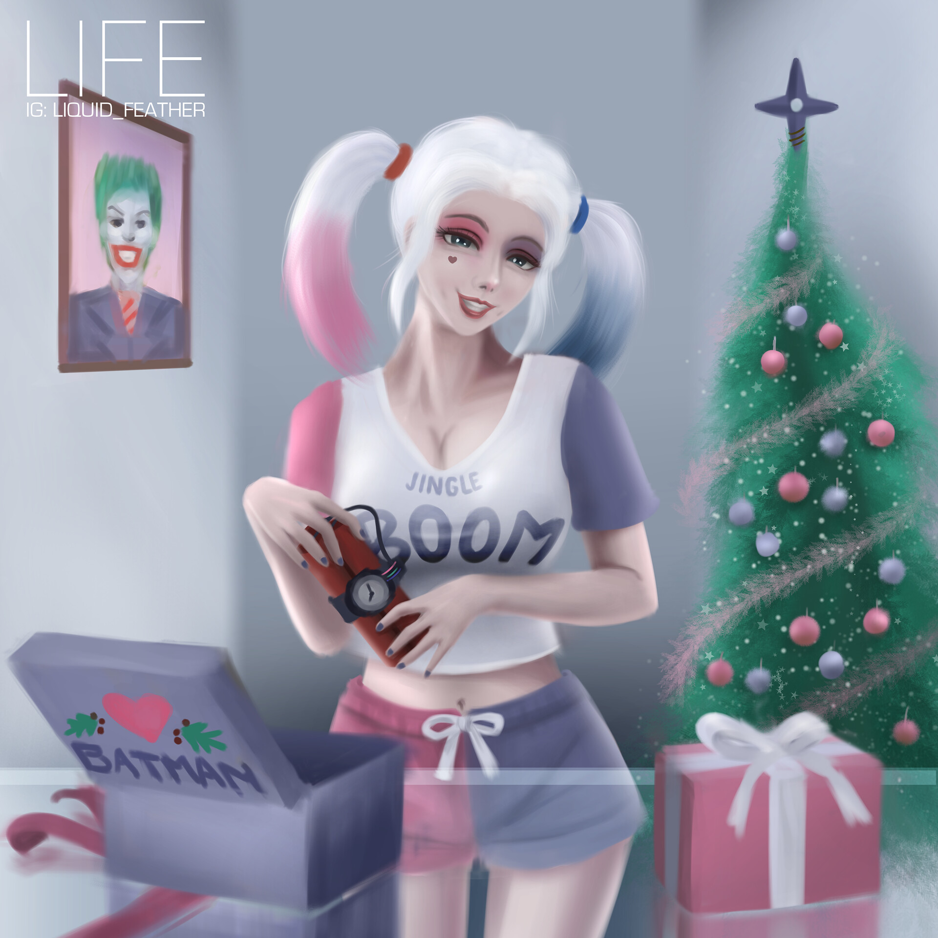 ArtStation Present from Harley Quinn