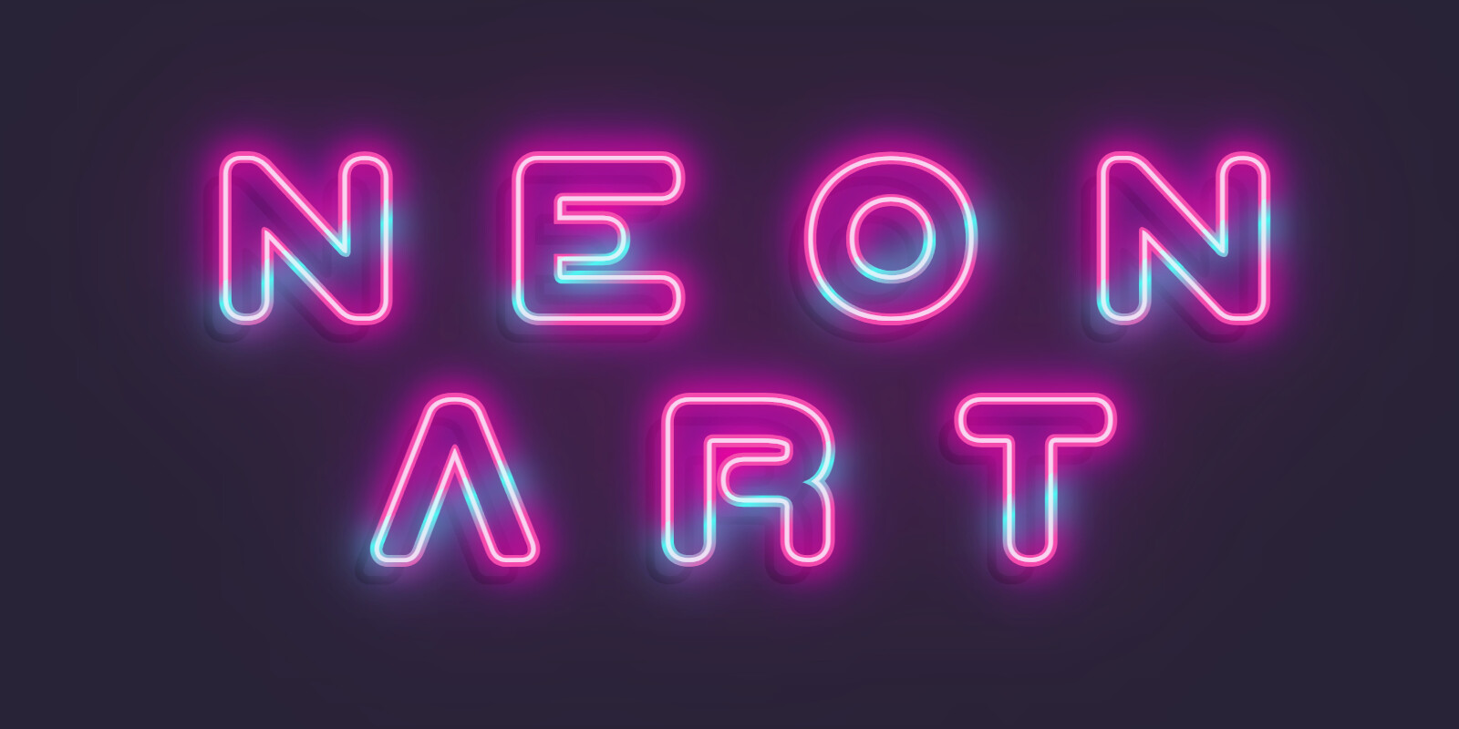 ArtStation Neon font effect generator