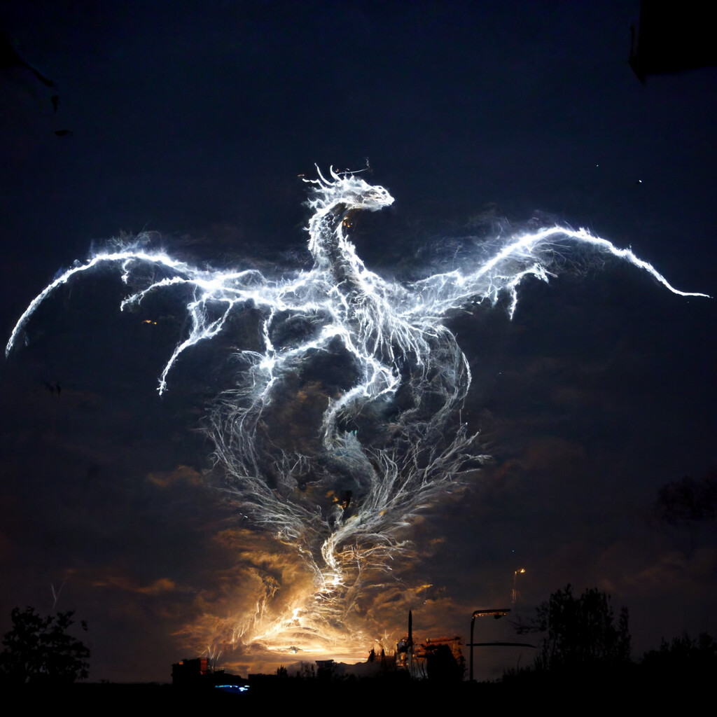 ArtStation - Storm Dragon, AI > non-AI