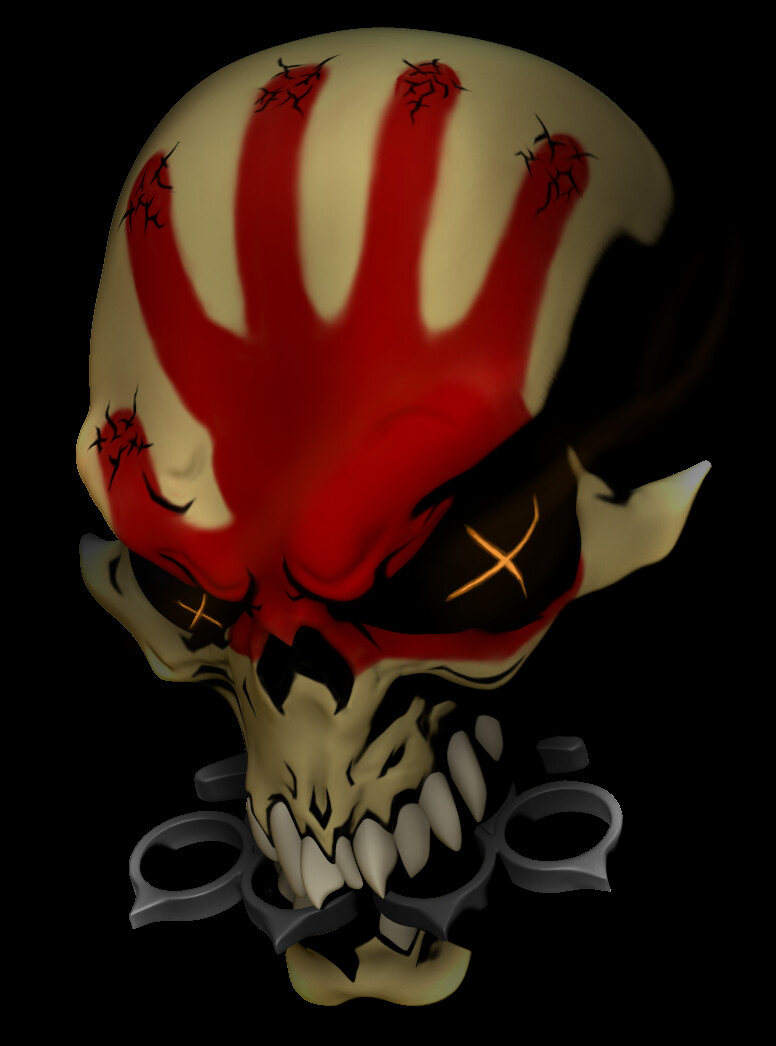 ArtStation - Five Finger Death Punch Mascot (Fan Art)