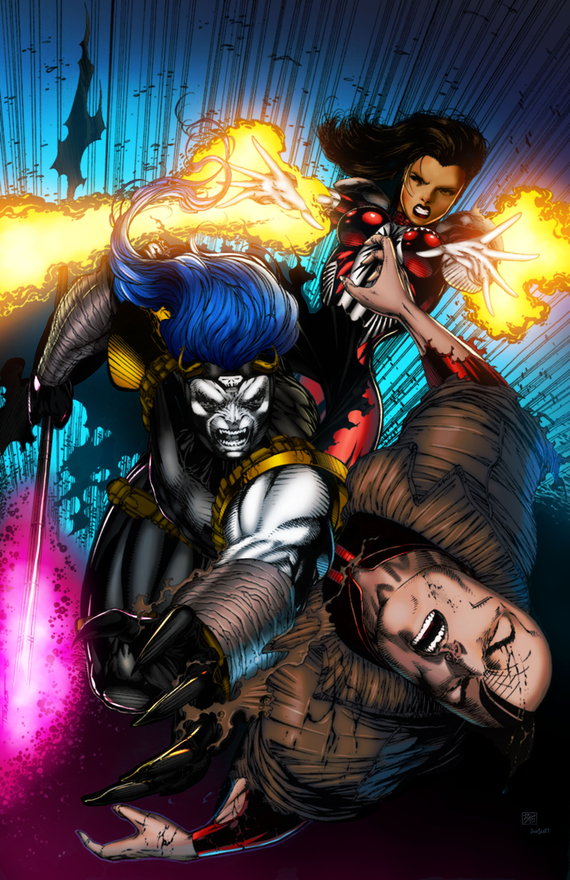 ArtStation Darkstars 9 Cover Colors