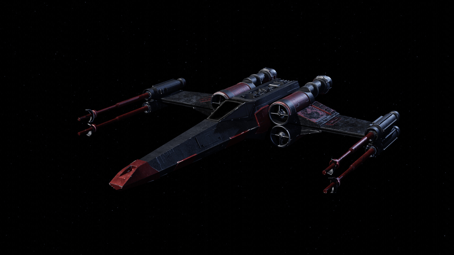ArtStation T65B "XWing" Starfighter
