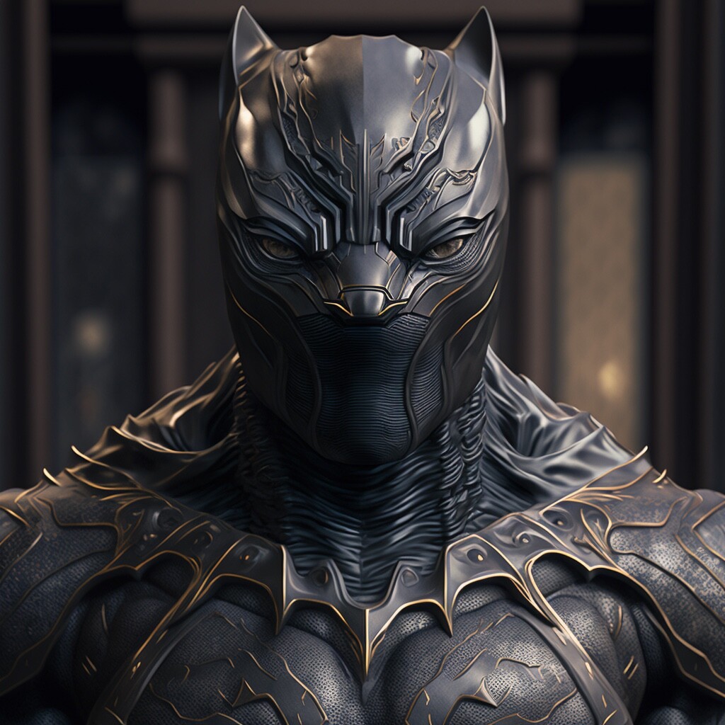 Artstation Black Panther Suit Concept Art