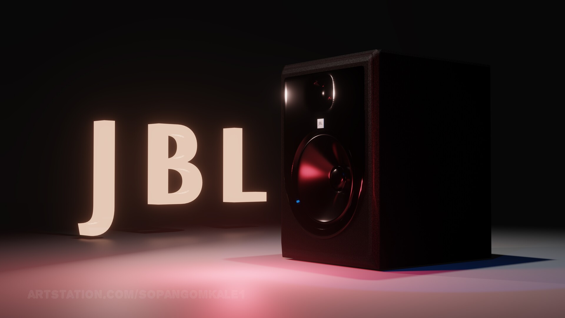 ArtStation JBL Studio Monitors!
