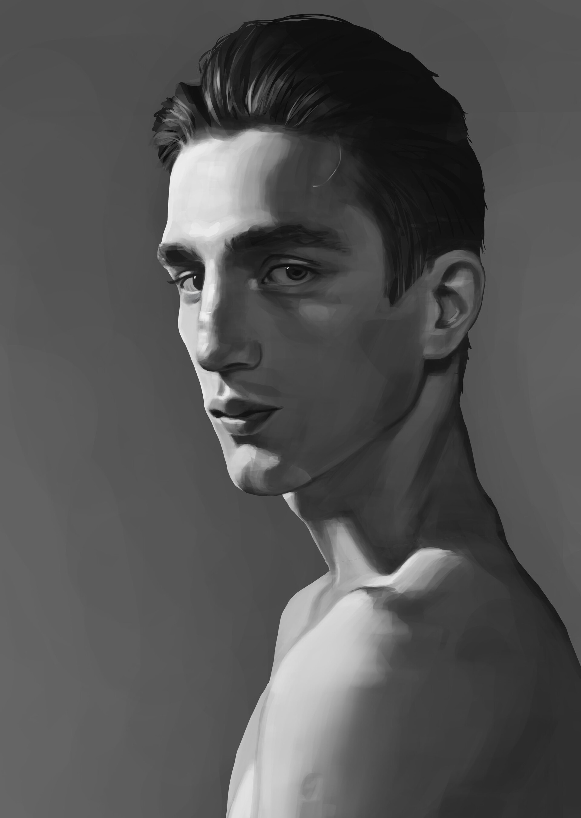 ArtStation - Study of A Young Man's Portraits