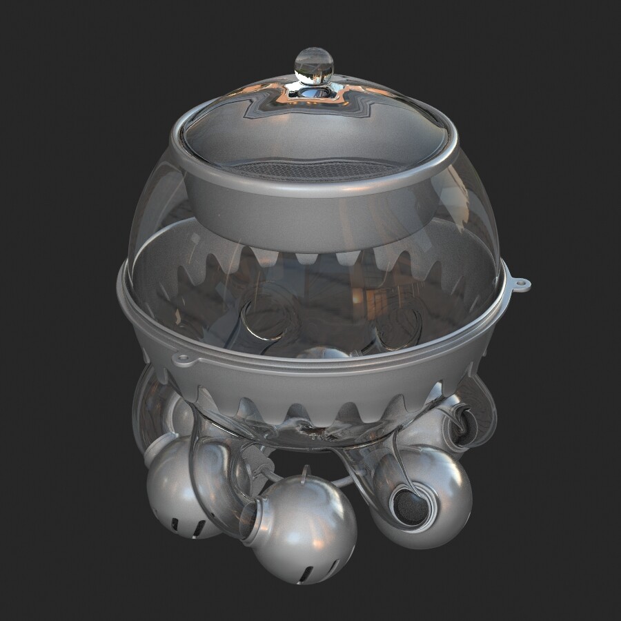 highpoly ~665k, lowpoly ~105k