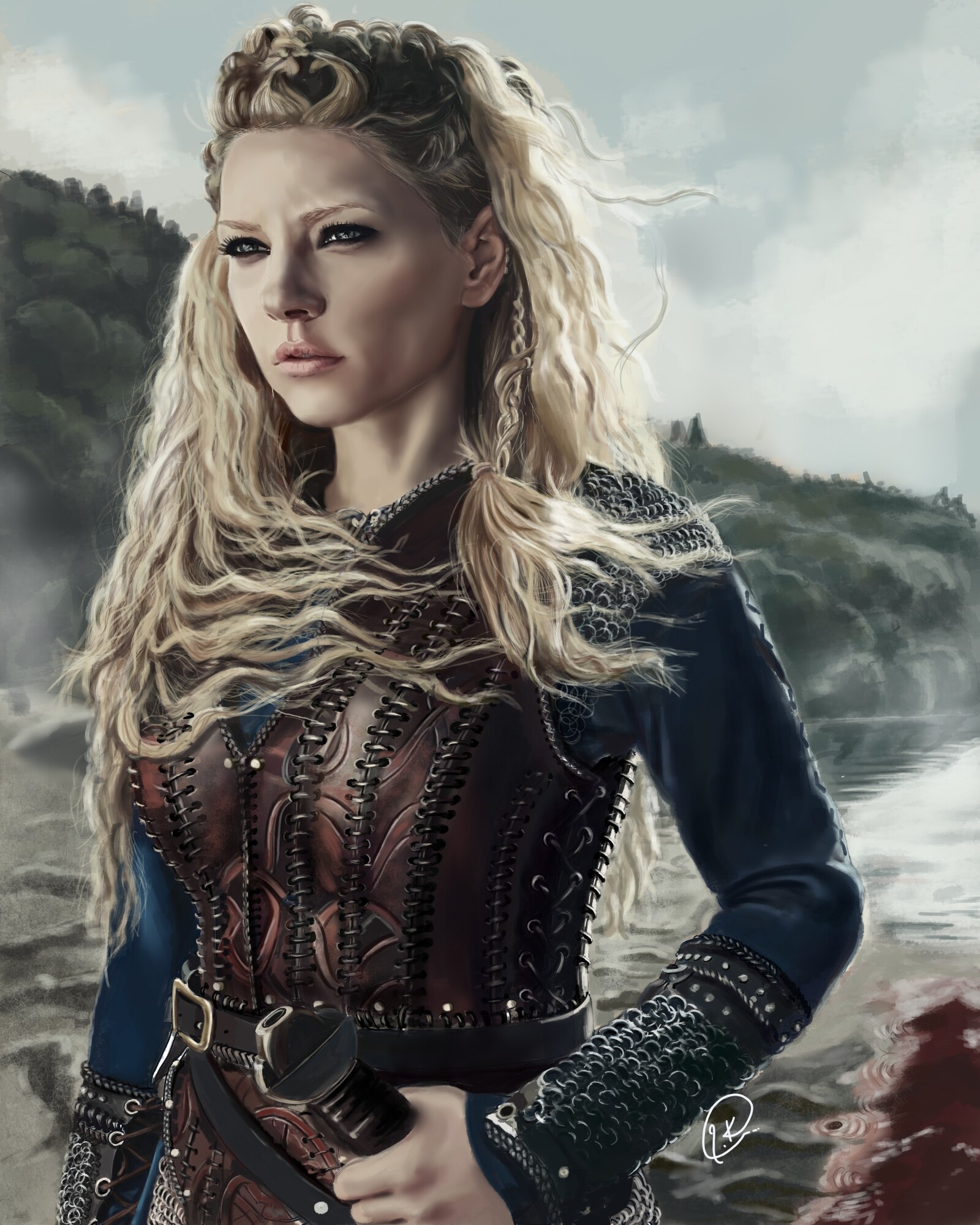ArtStation - Lagertha (Vikings)