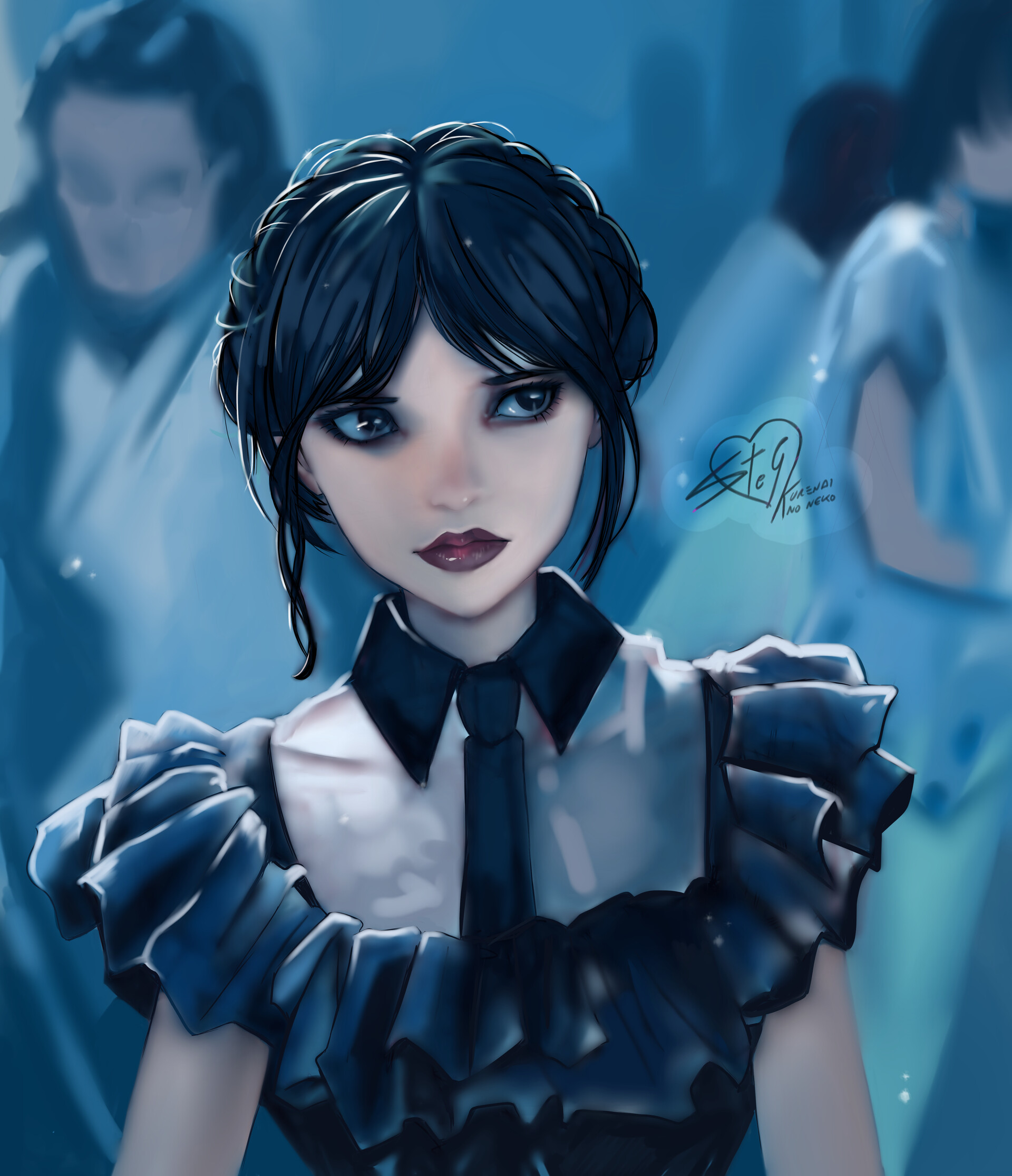 ArtStation - My Wednesday Addams