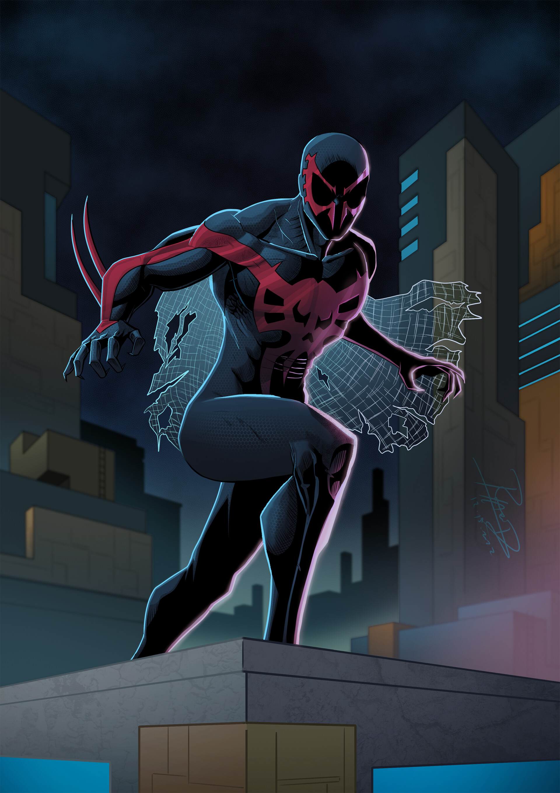 ArtStation - Miguel O'hara (Spider-Man 2099)