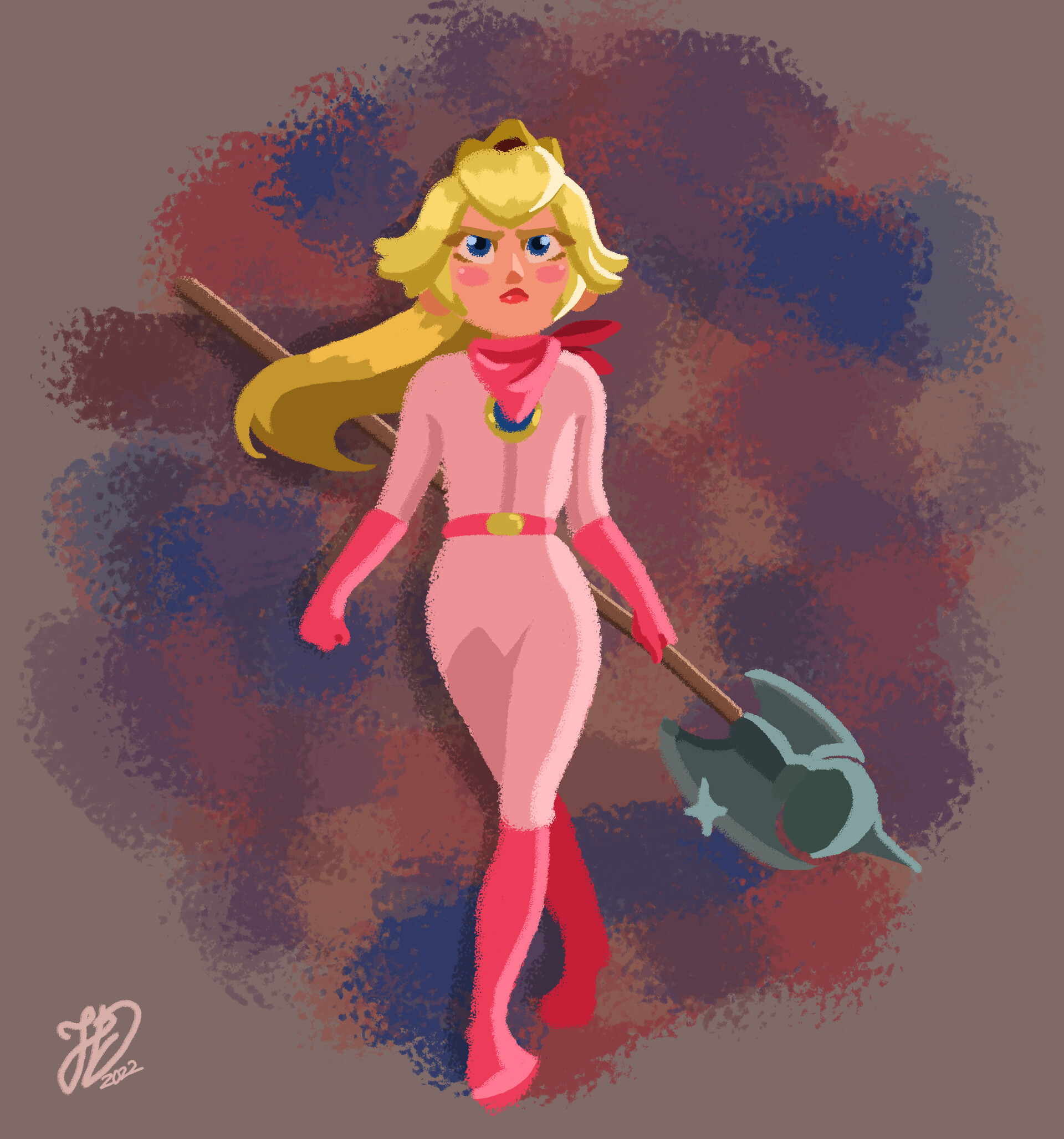 ArtStation - Princess Peach