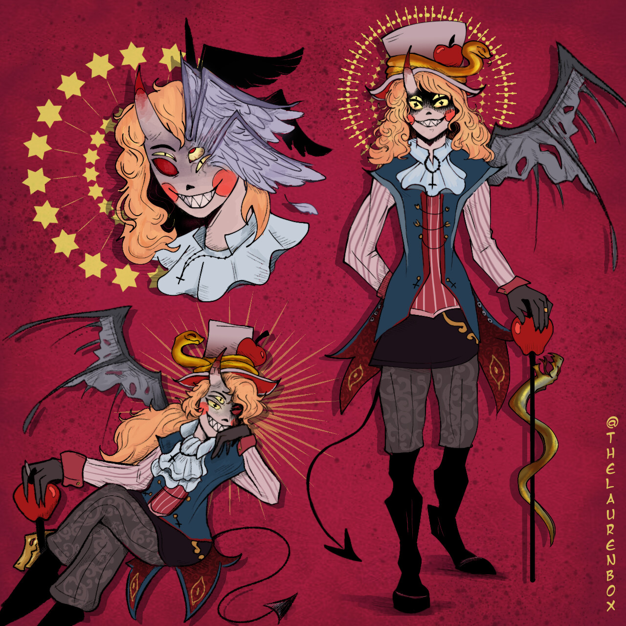 Artstation lucifer morningstar redesign