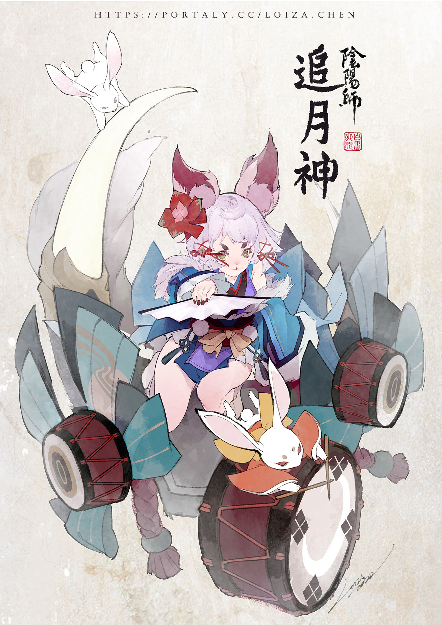 ワールド オンラインストア ArtStation - 陰陽師/追月神 その他