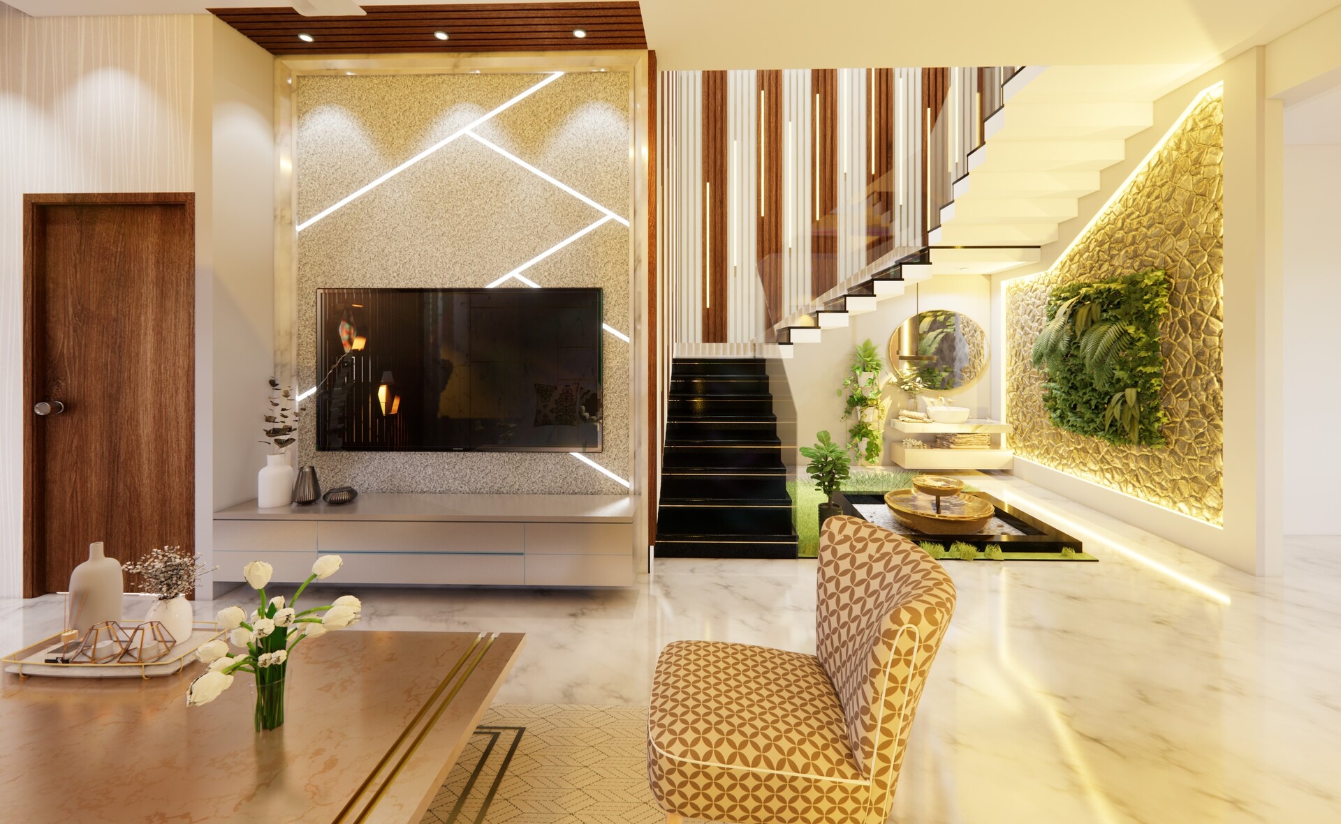 ArtStation Modern Living Room Design