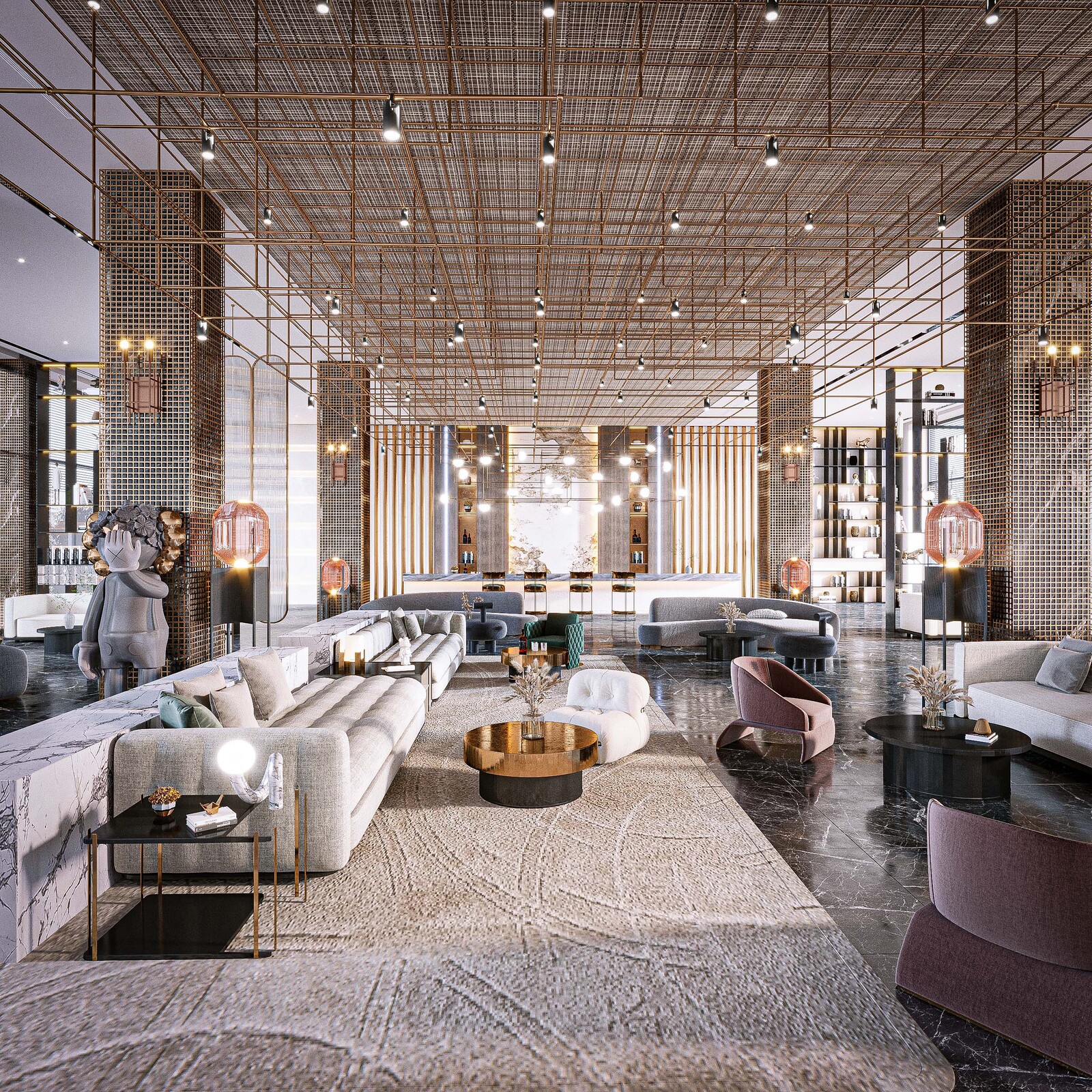 Hotel lobby design 01 
