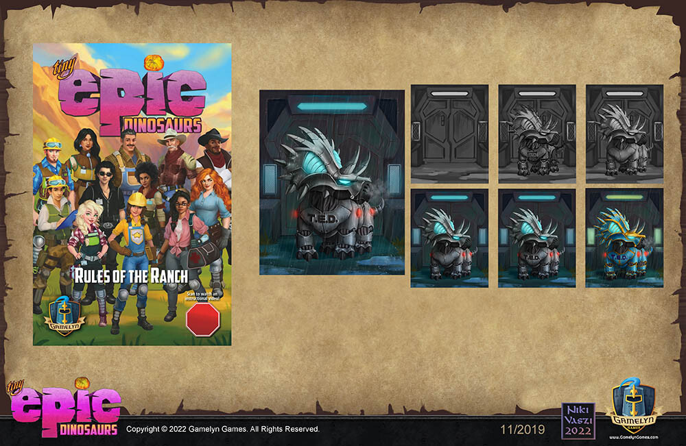 Rule book cover &amp; Creating process