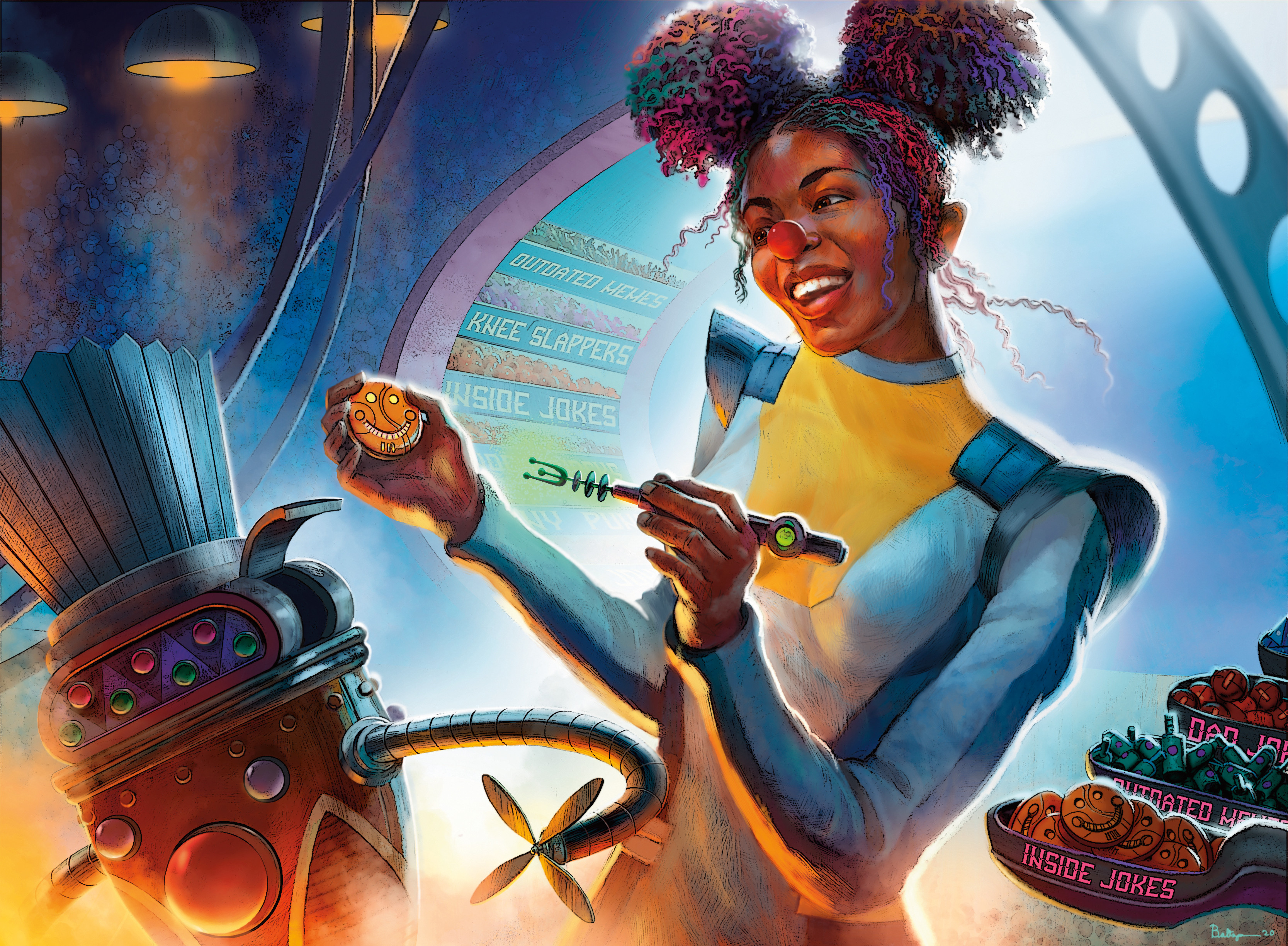 MTG's UNFINITY: Pietra Crafter of Clowns