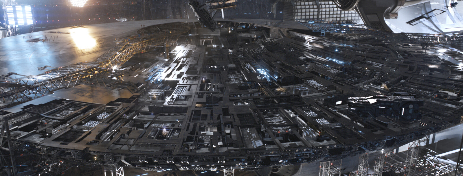 Saucer section interior design.