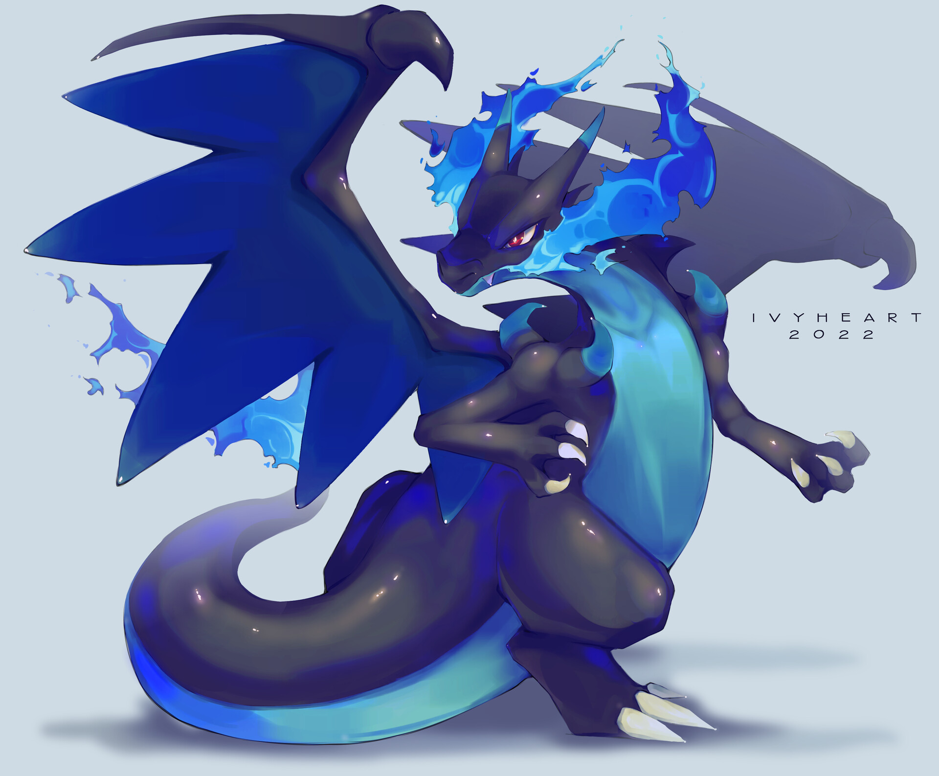 ArtStation - Pokemon: Mega Charizard X