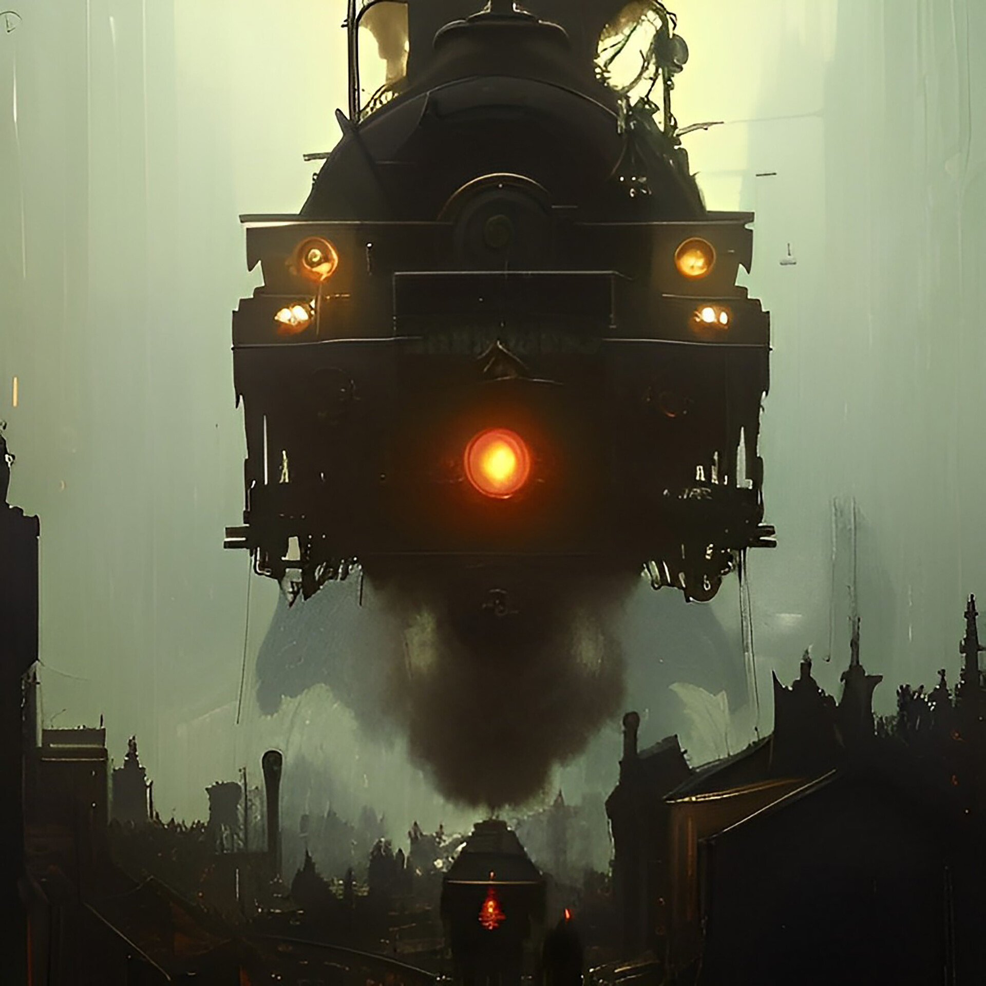 ArtStation - Train to hell